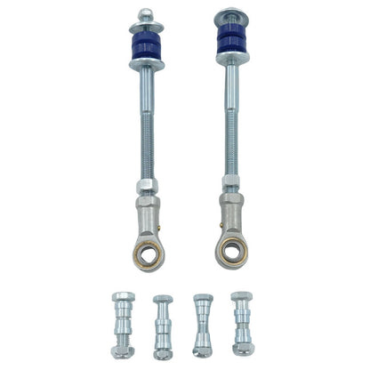 Adjustable Sway Bar Link Kit Front 2-8 Inch Fit For Nissan GQ GU For Ford Maverick DA For Jeep Wrangler TJ