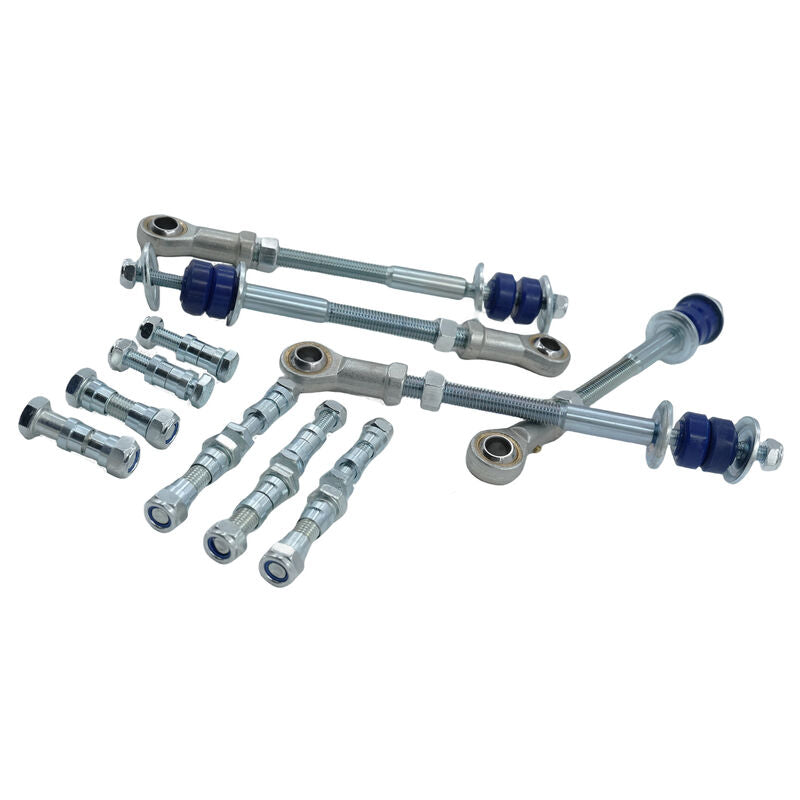 Swaybar Link Front + Rear Extended Threaded Fit For Nissan Patrol GQ Y60 For Ford Maverick DA For Jeep Wrangler TJ