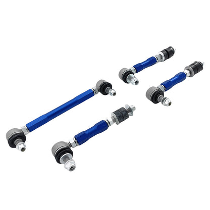 4 x Front & Rear Extended Sway Bar Link Fit For Nissan Patrol GQ GU Wagon 2-6" Lift
