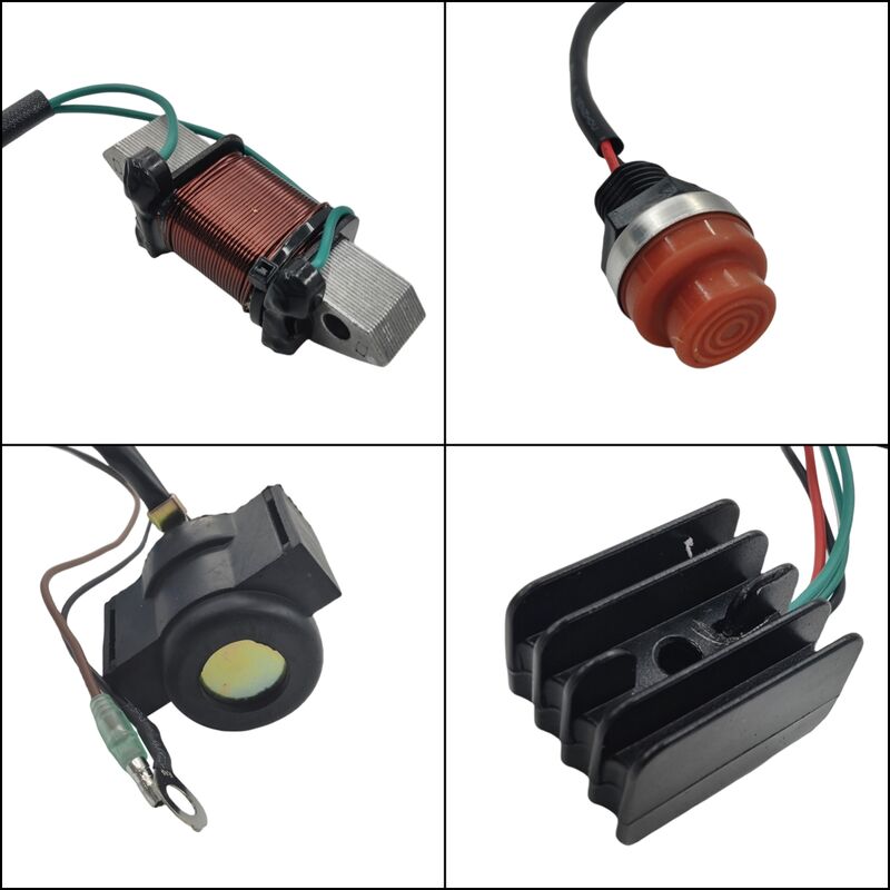 Electrical Start Conversion Kit Fit For Yamaha 2 Stroke 30HP Outboard 61N85550-10