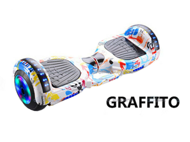 60cm Hoverboard Scooter Self Balancing Electric Hover Board Skateboard Graffito