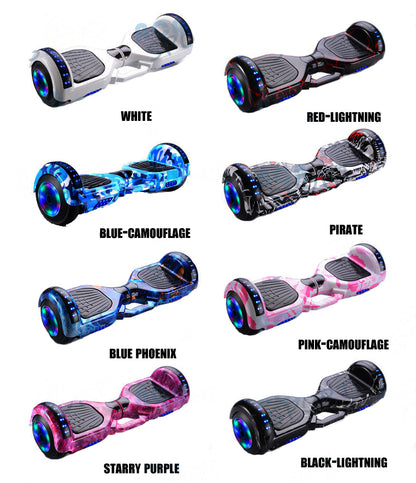 60cm Hoverboard Scooter Self Balancing Electric Hover Board Skateboard Blue Phoenix