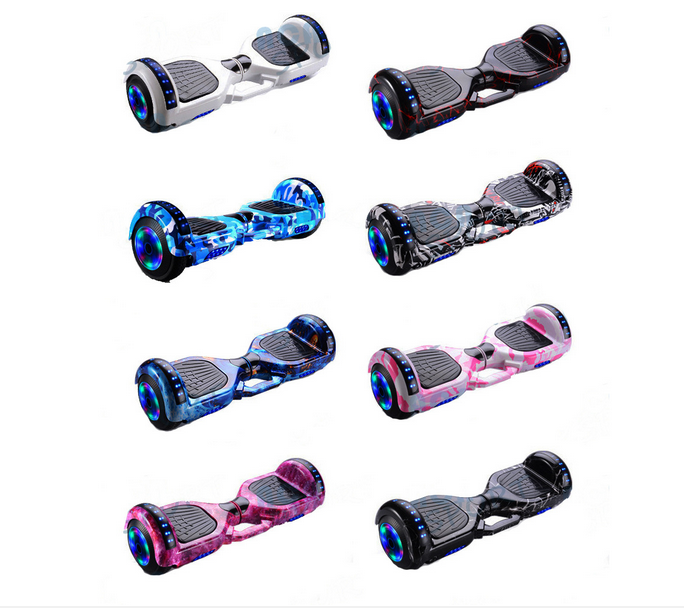60cm Hoverboard Scooter Self Balancing Electric Hover Board Skateboard White