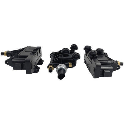 3 Pcs Air Suspension Solenoid Valve Block Fit For Land Rover Range Rover Sport Discovery LR3 LR4