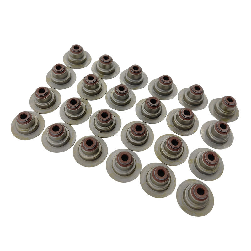 24 Pcs Engine Valve Stem Seals Fit For Ford Fairlane Fairmont Falcon BA BF FG Territory SX SY SZ V6 4.0L Petrol 2004-2016