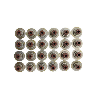 24 Pcs Engine Valve Stem Seals Fit For Ford Fairlane Fairmont Falcon BA BF FG Territory SX SY SZ V6 4.0L Petrol 2004-2016