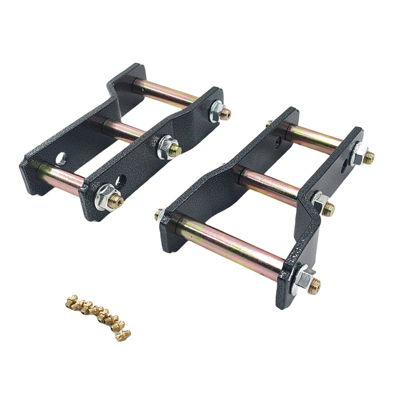 Pair Rear Extended Shackles 2" 50mm Lift Fit For Ford Ranger Next Gen T9 PY 2022-ON