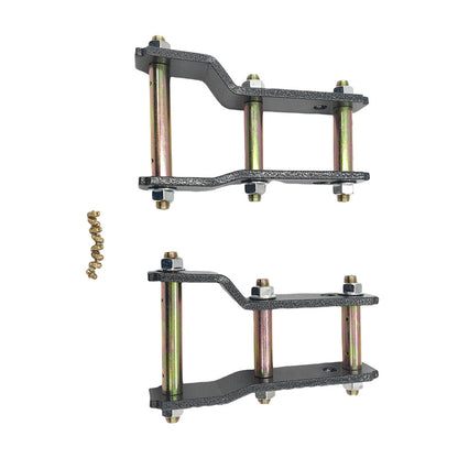 Pair Rear Extended Shackles 2" 50mm Lift Fit For Ford Ranger Next Gen T9 PY 2022-ON