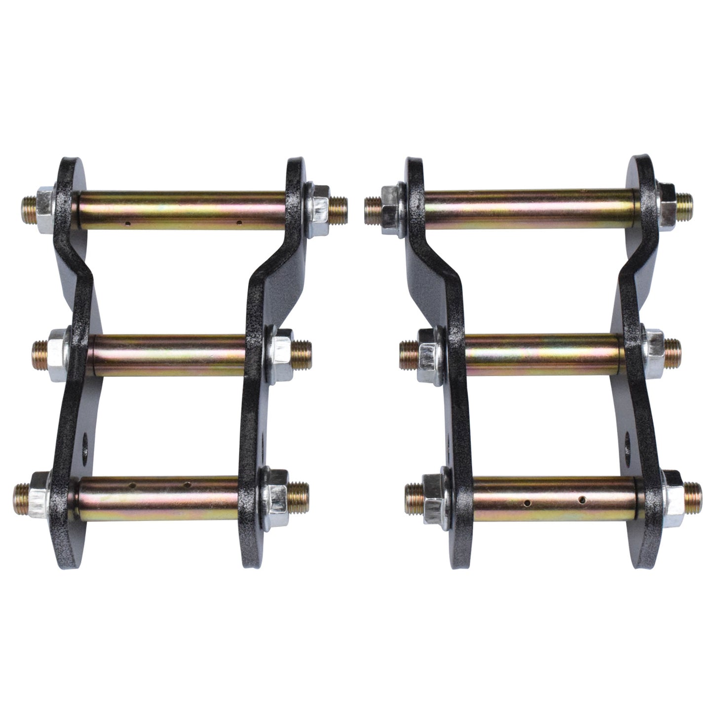 Rear Extended Lift Up Greasable Shackles 2" inch Fit For Toyota Hilux Vigo 2005-2015 2pcs Fit Hilux & Ranger & Colorado & Navara & Triton 4WD Mode