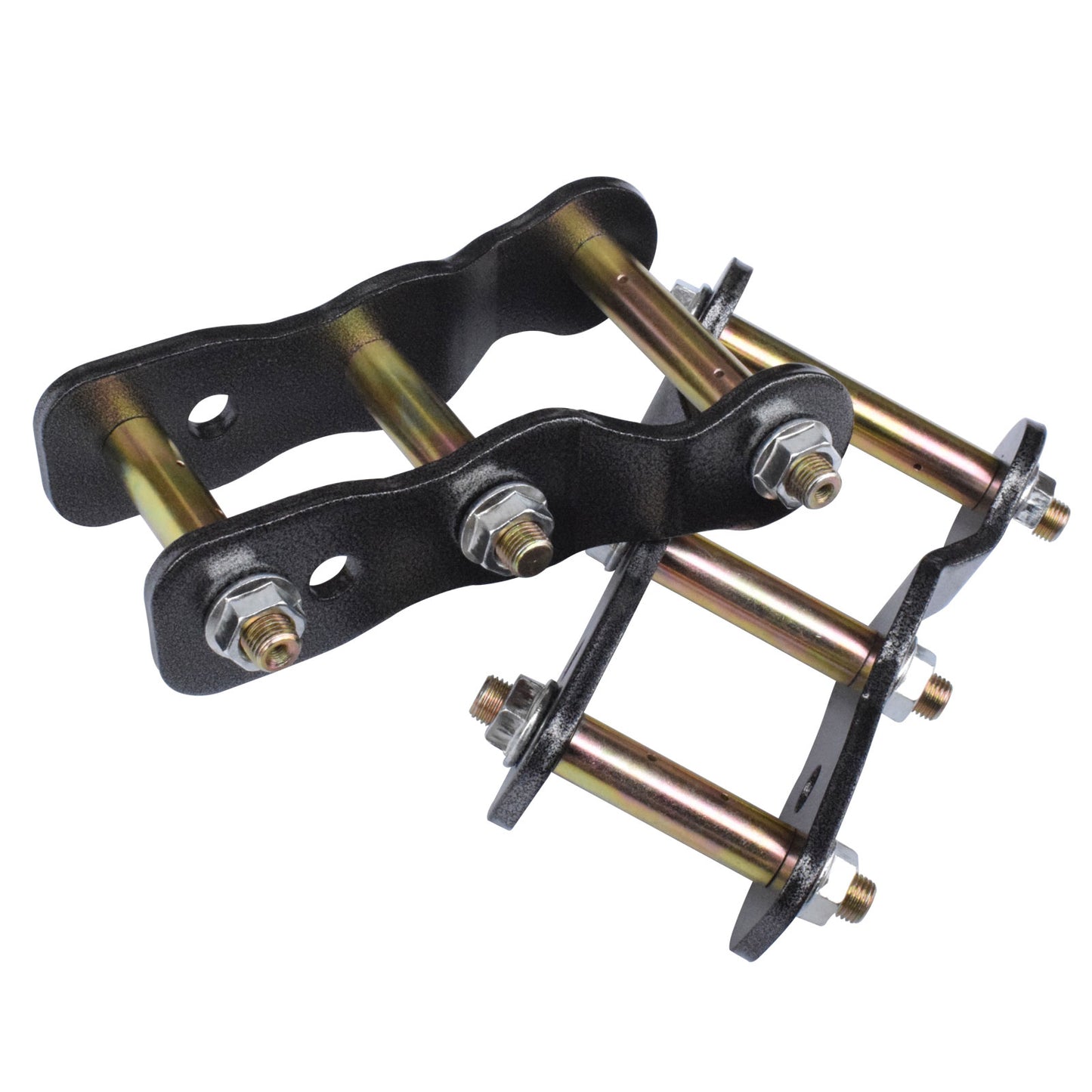 Rear Extended Lift Up Greasable Shackles 2" inch Fit For Toyota Hilux Vigo 2005-2015 2pcs Fit Hilux & Ranger & Colorado & Navara & Triton 4WD Mode