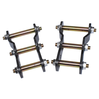 Rear Extended Lift Up Greasable Shackles 2" inch Fit For Toyota Hilux Vigo 2005-2015 2pcs