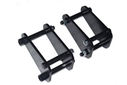 Pair Front 2"50mm Extended Shackles Fit For Toyota Landcruiser 73 74 75 40 60 series