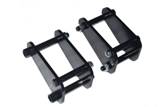 Pair Front 2"50mm Extended Shackles Fit For Toyota Landcruiser 73 74 75 40 60 series