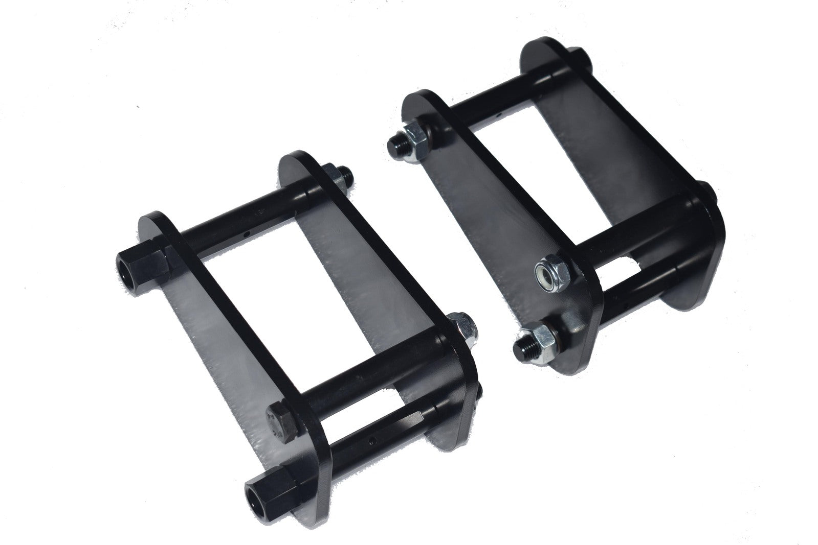 Pair Front 2"50mm Extended Shackles Fit For Toyota Landcruiser 73 74 75 40 60 series
