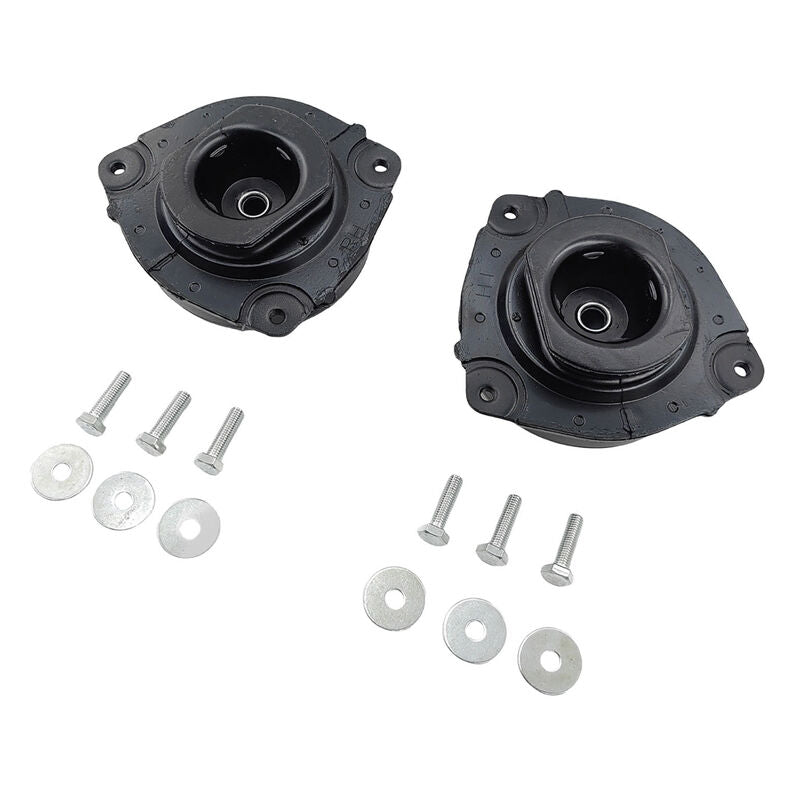 Pair Front Strut Top Mounts Left & Right Hand Side Fit For Nissan Juke F15 Leaf ZE0 Pulsar B17 C12