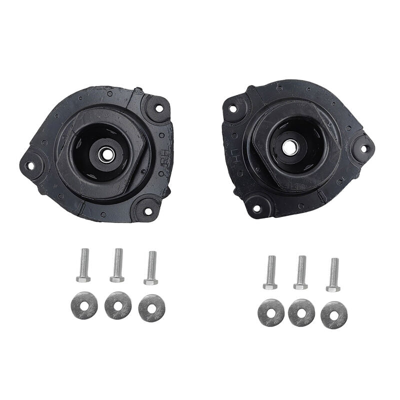 Pair Front Strut Top Mounts Left & Right Hand Side Fit For Nissan Juke F15 Leaf ZE0 Pulsar B17 C12