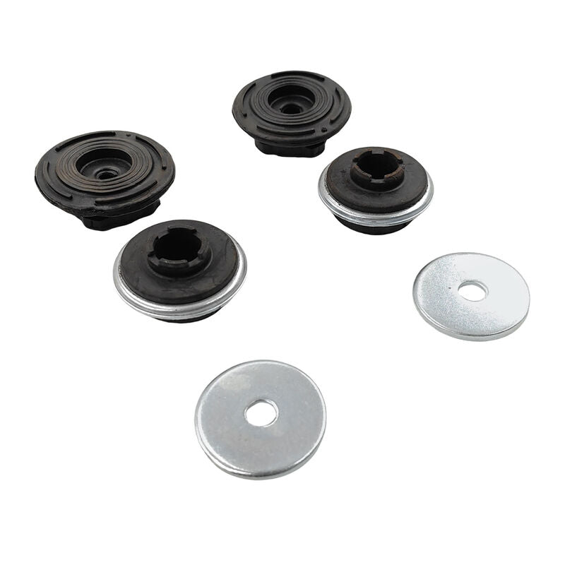Pair Front Strut Mounts With 14mm ID Bearing Fit For Toyota Starlet EP91R For Toyota Tercel EL41 EL51 1.3L 1.5L 4Cyl