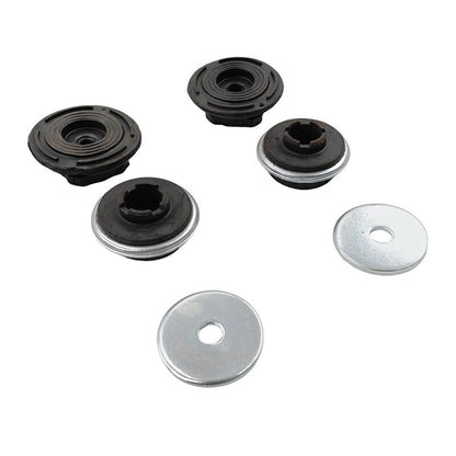 Pair Front Strut Mounts With 14mm ID Bearing Fit For Toyota Starlet EP91R For Toyota Tercel EL41 EL51 1.3L 1.5L 4Cyl