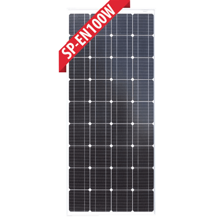 100W Fixed Mono Solar Panel, Available in Silver or Black Frame - SP-EN100W