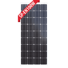 100W Fixed Mono Solar Panel, Available in Silver or Black Frame - SP-EN100W