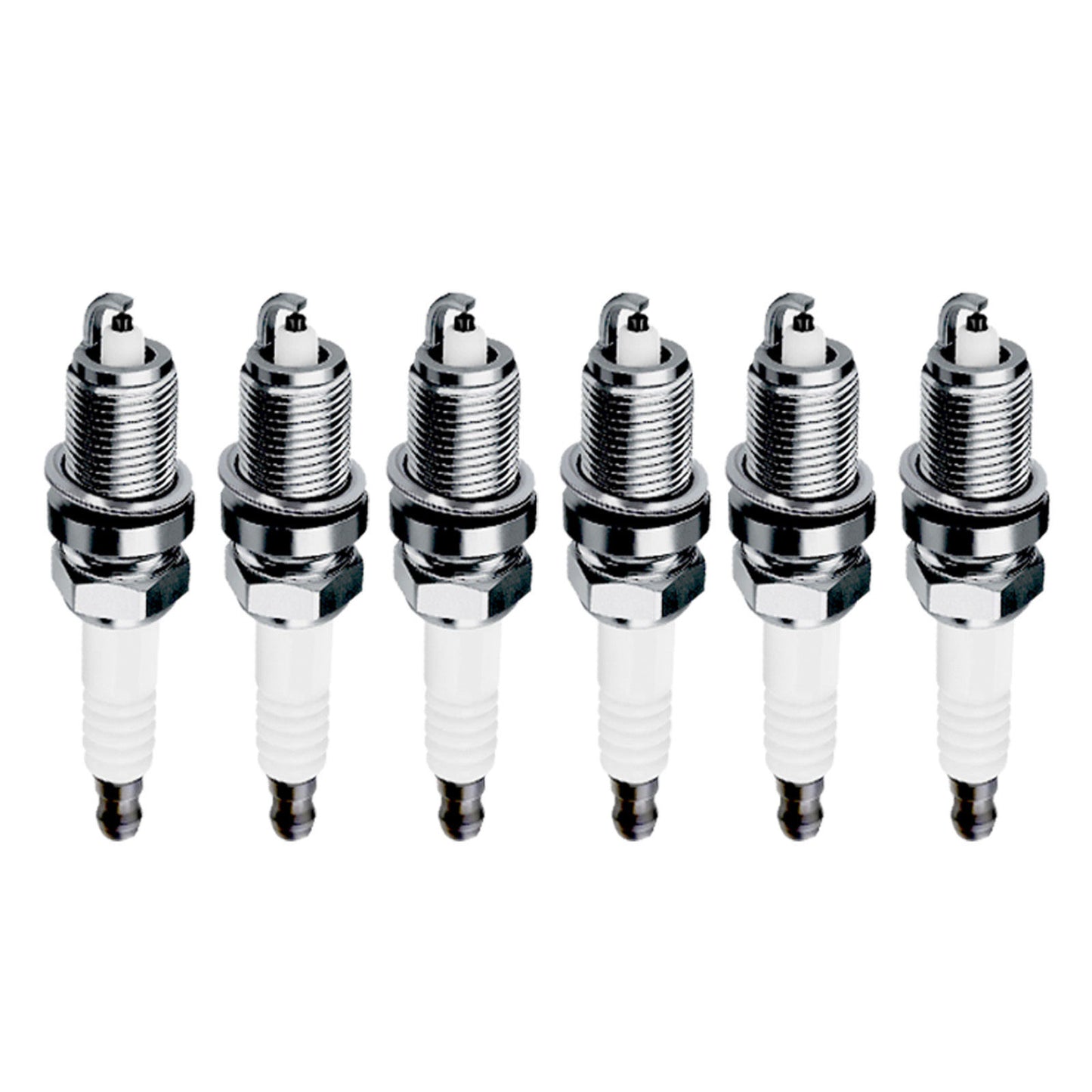 Spark Plug Fit For Ford Falcon BF FG LPG 4.0L 6pcs