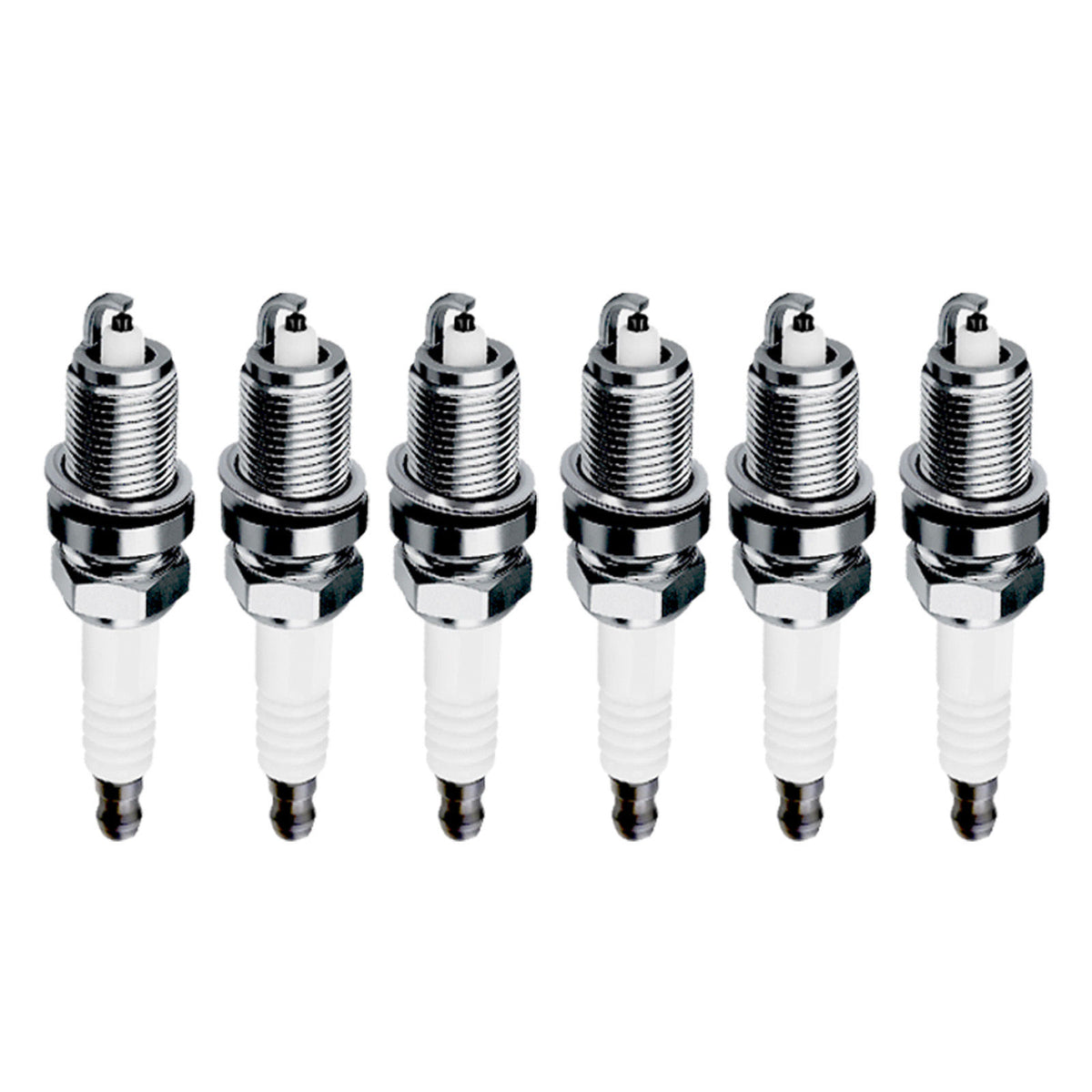 Spark Plug Fit For Ford Falcon BF FG LPG 4.0L 6pcs