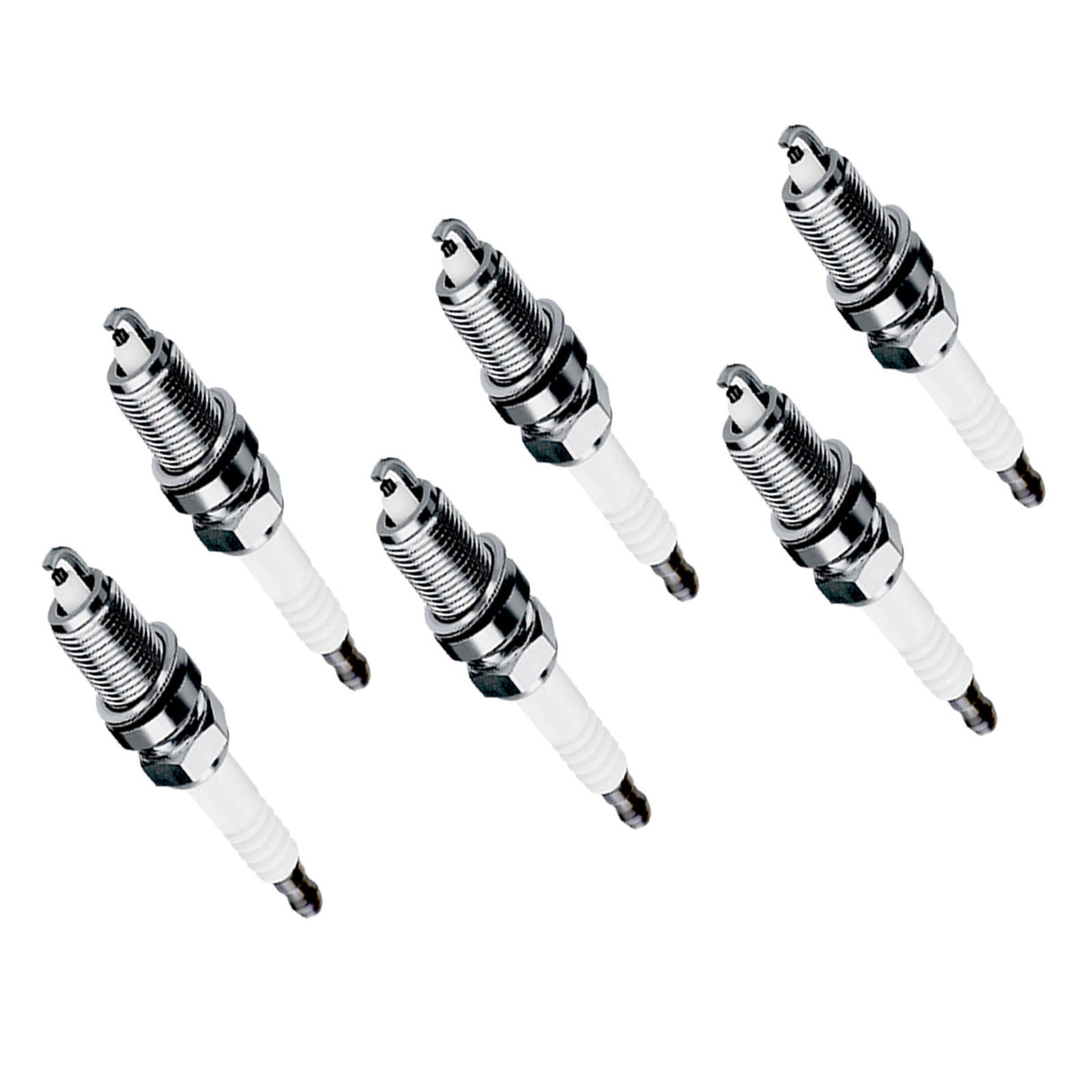 Spark Plug Fit For Ford Falcon BF FG LPG 4.0L 6pcs