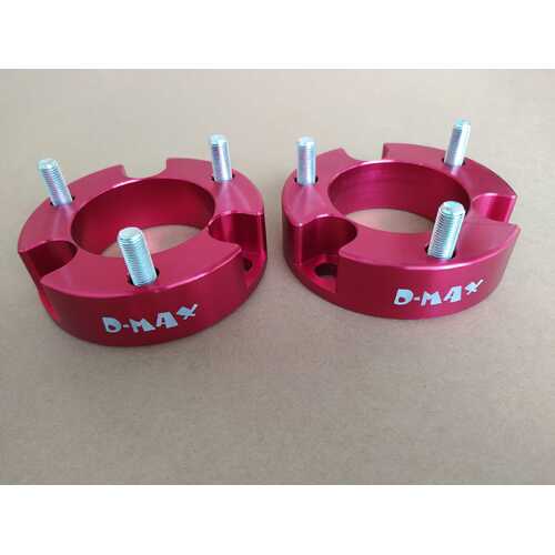 STRUT SPACERS 32MM FOR ISUZU D-MAX HOLDEN COLORADO 2012-19 FRONT COIL LIFT DMAX