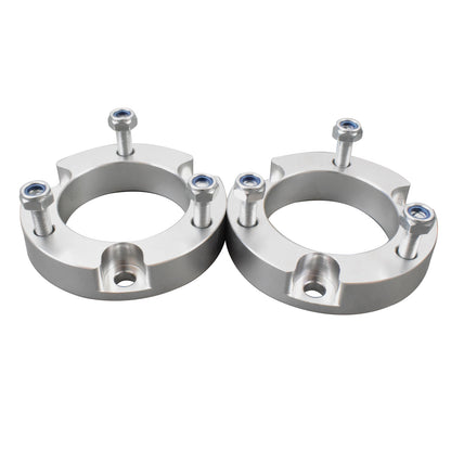25mm Front Coil Strut Shock Spacer Lift Kit Fit For Toyota Hilux VIGO 2005-14 4WD Silver
