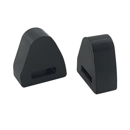 2Pcs Tailgate Rubber Bumper Stop Set Black Fit For Chevrolet Silverado For GMC Sierra 16633065 1999-2007