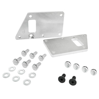Conversion Engine Motor Mount Adapter Plate Kit Aluminum Fit For LS Swap LS1 LS2 LS3