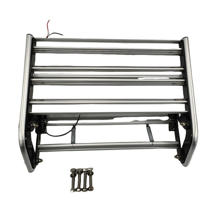 Caravan Step Aluminium Manual Folding Camper Trailer Motorhome RV With LED Light