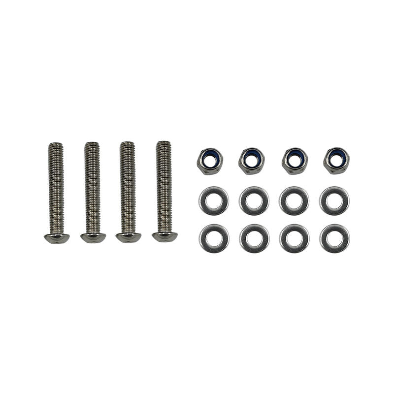 Single Caravan Step With Screws Kit Aluminium Black Pull Out Folding 550mm Fit For RV