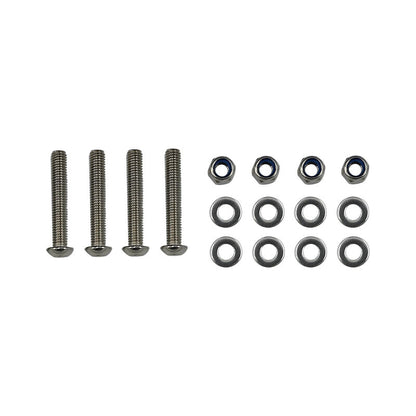 Single Caravan Step With Screws Kit Aluminium Black Pull Out Folding 550mm Fit For RV
