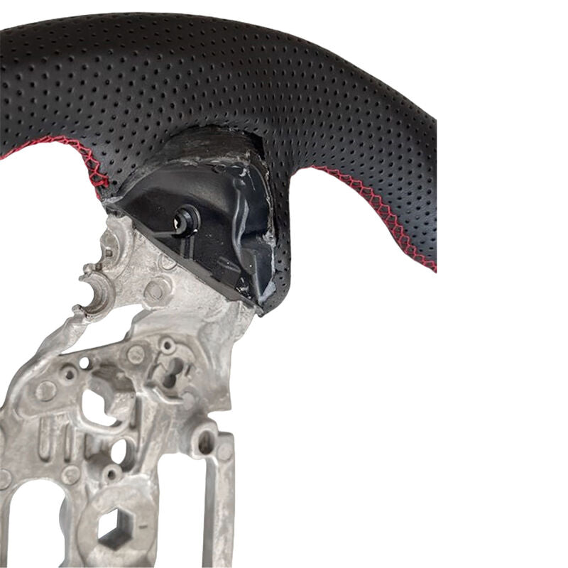 Carbon Fiber Steering Wheel Red Strip Fit For Ford Ranger Raptor RA 05/2022-2025