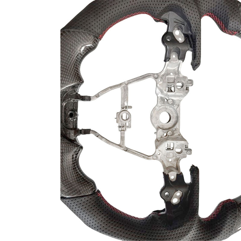 Carbon Fiber Steering Wheel Red Strip Fit For Toyota RAV4 XA50 AXAH54 11/2018-2025