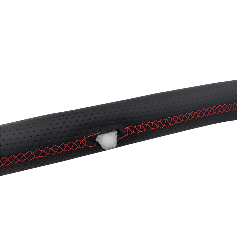 Carbon Fiber Yoke Steering Wheel Red Strip Fit For Tesla Model 3 Highland 2023-2025