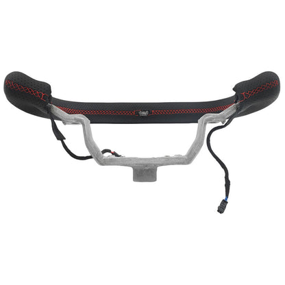 Carbon Fiber Yoke Steering Wheel Red Strip Fit For Tesla Model 3 Highland 2023-2025