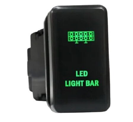 Tall Type Toyota Push Switch - Light Bar – Ramped up 4x4