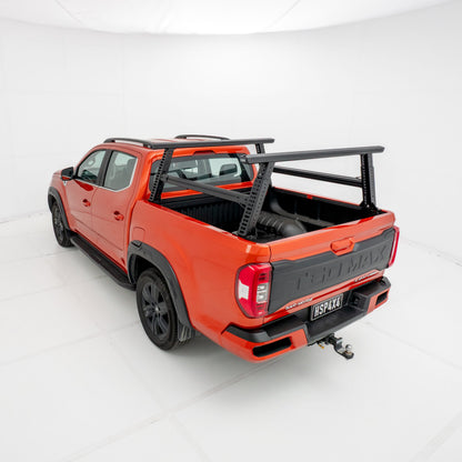 HSP Load Rack Pro Ladder Rack suits LDV T60 Fits Dual Cab Tub - Full set (Front & Rear Legs + Joiner Bar)