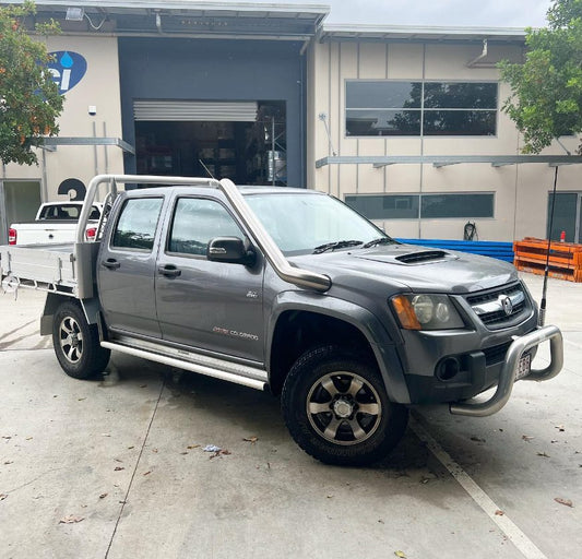 Holden Colorado RC 4″ Stainless Steel Snorkel/Airbox Kit (Mid)