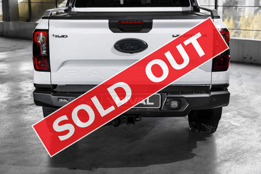 Aluminium Rear Bumper Ford Ranger Next Gen (sold out)