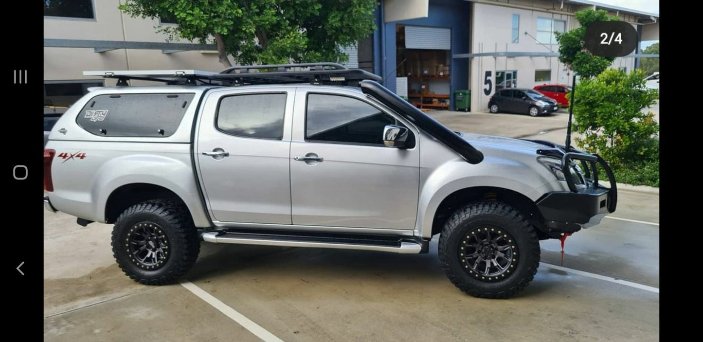 Isuzu DMAX 2012-2020 5″ Stainless Steel Snorkel Kit (SHORT)