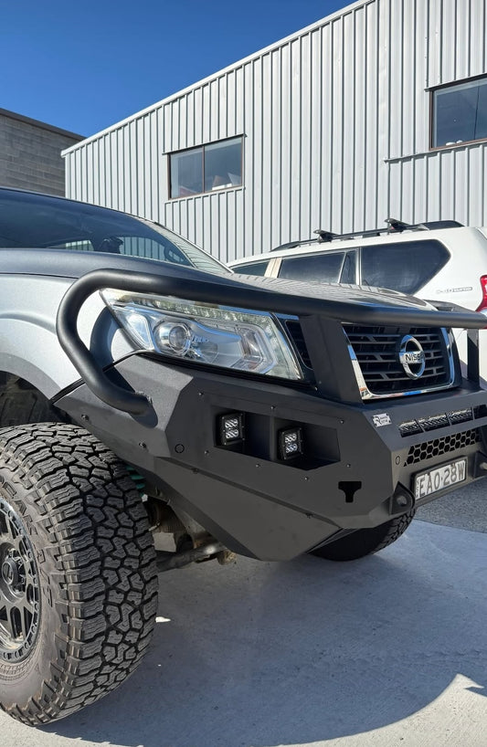 TOYOTA HILUX 2020-2024 Front Bar Full Hoop Bull Bar - RAMPED UP 4X4