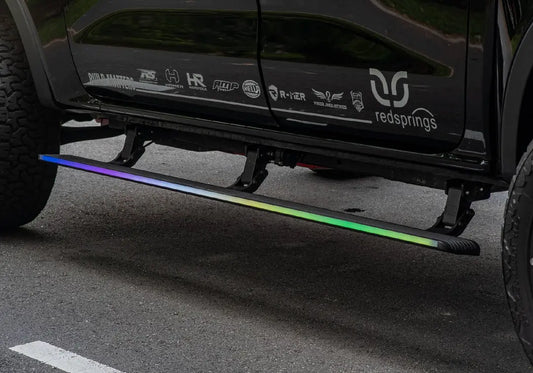 Ramped Up Power Boards Electric Side Steps for Toyota Hilux 2019- 2025