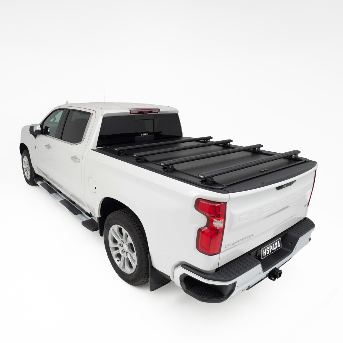 Twin HSP Load Bar (4 Bars) Suits Roll R Cover S3.5 on a Chevrolet Silverado 1500 T1 2020+ & 2500 2021+