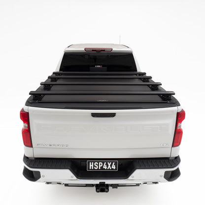 Twin HSP Load Bar (4 Bars) Suits Roll R Cover S3.5 on a Chevrolet Silverado 1500 T1 2020+ & 2500 2021+