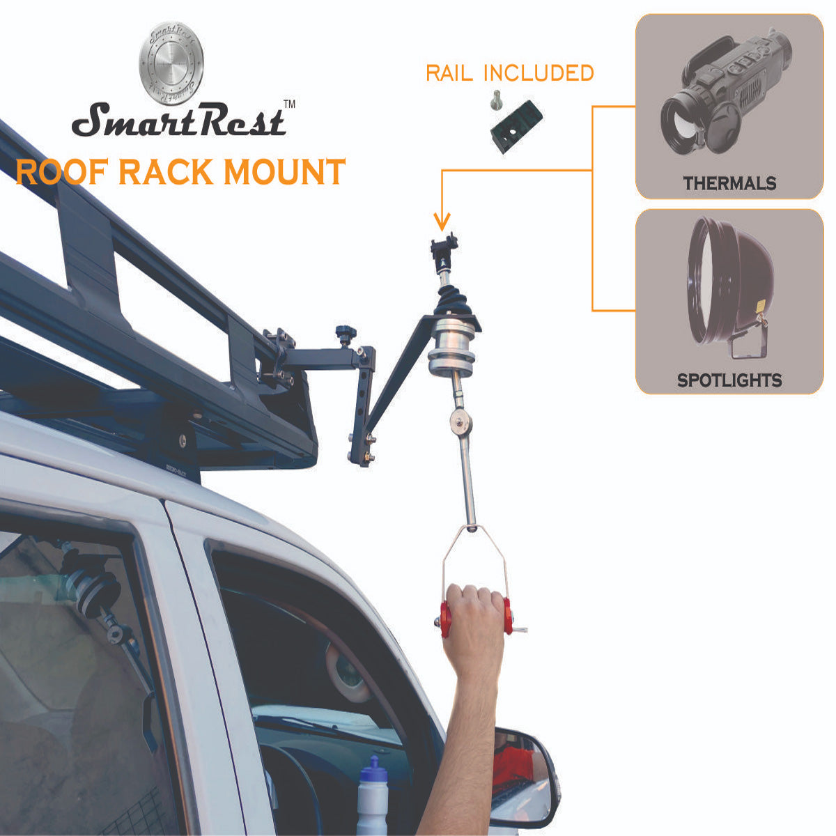 SmartRest Roof Rack Mount – Ramped up 4x4
