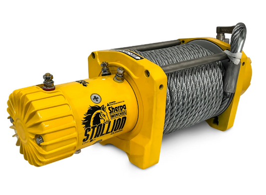 SW12V250LB30SC 12V 25,000Lb, 30m cable - Sherpa Winches