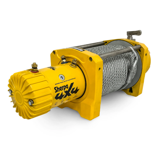 SW24V17LB45SC 24V 17,000lb, 45m cable - Sherpa Winches